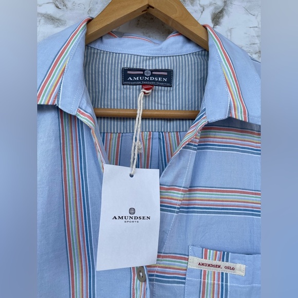 Amundsen Sports Beach Shirt dress size medium in carioca print color medium - Picture 10 of 17